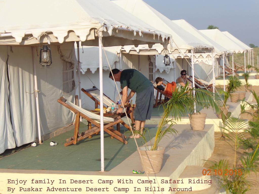 Pushkar Adventure Desert Camp Exteriör bild